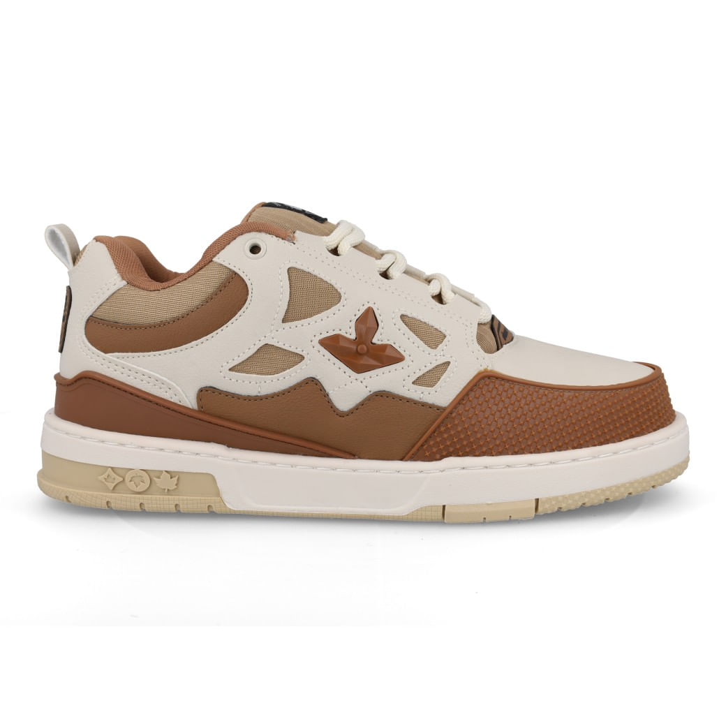 Done Head Tenis 030 RKT551-09 Off White-Caramelo Sint_3__